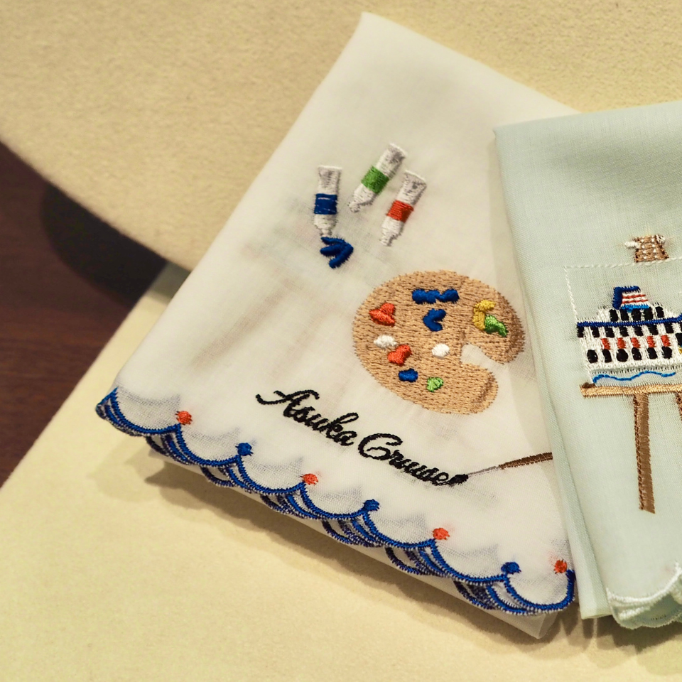 ツイステ フロイド 刺繍 ハンカチ ツイステ フロイド 刺繍ハンカチ - メルカリ