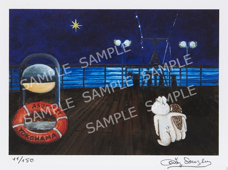 トニー鈴木版画 「飛鳥Ⅱ船上で星に願いを」 | 飛鳥クルーズ