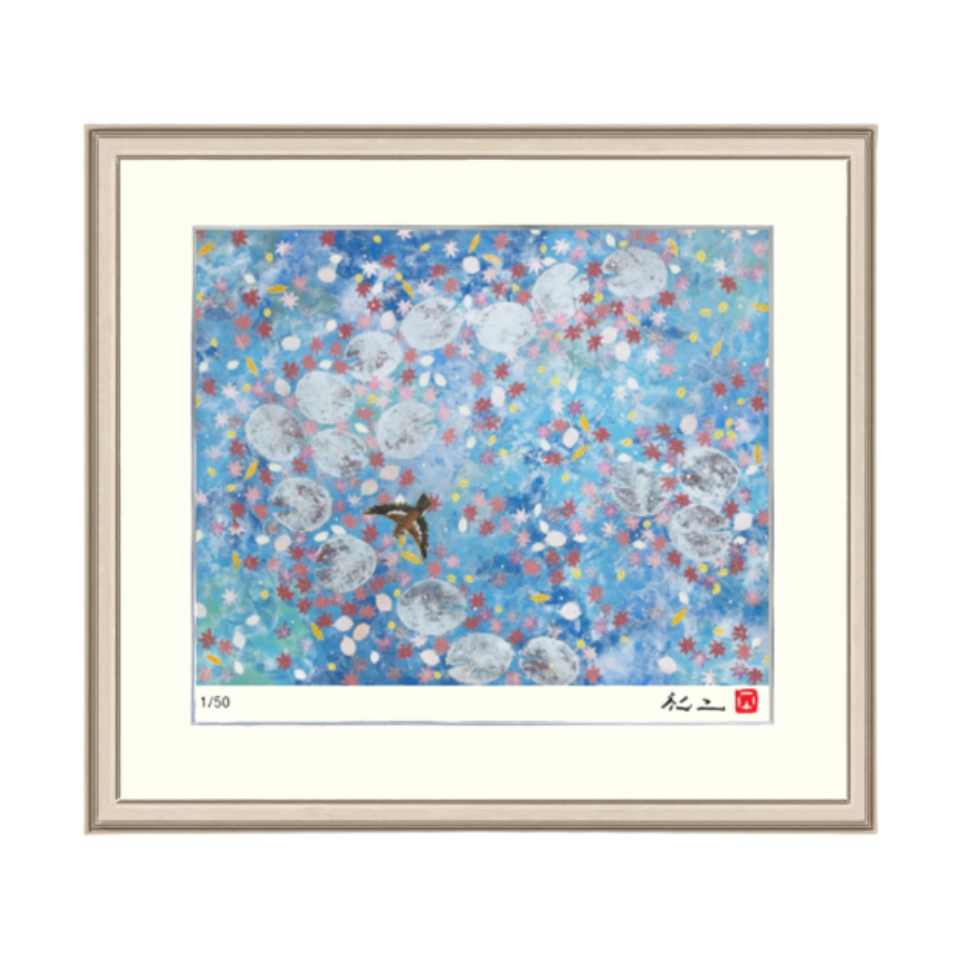 土屋禮一版画 飛鳥の空 | 飛鳥クルーズ オンラインショップ【公式】