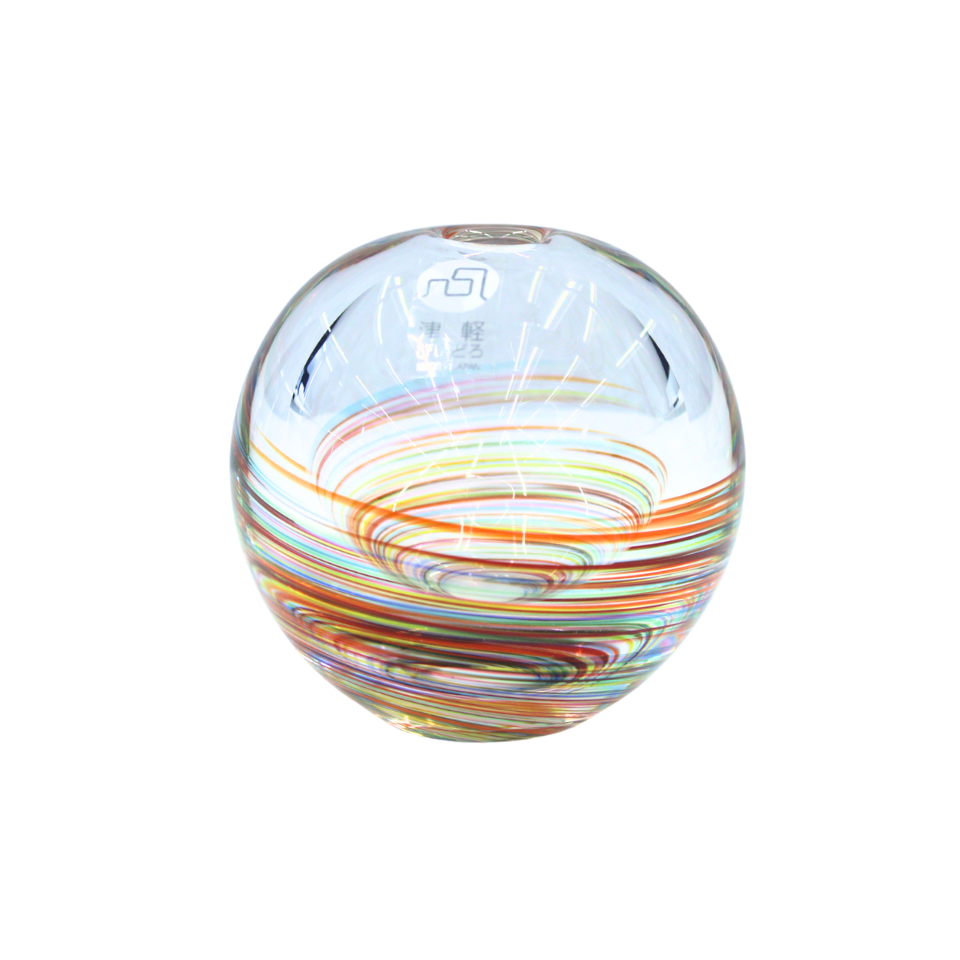 NEBUTA final】津軽びいどろ一輪挿し 飛鳥クルーズオリジナル | 飛鳥