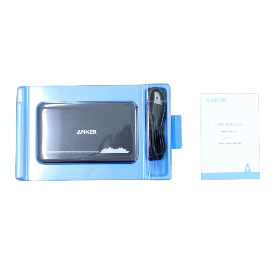 Anker PowerCore III 5000」飛鳥クルーズオリジナルデザイン入り