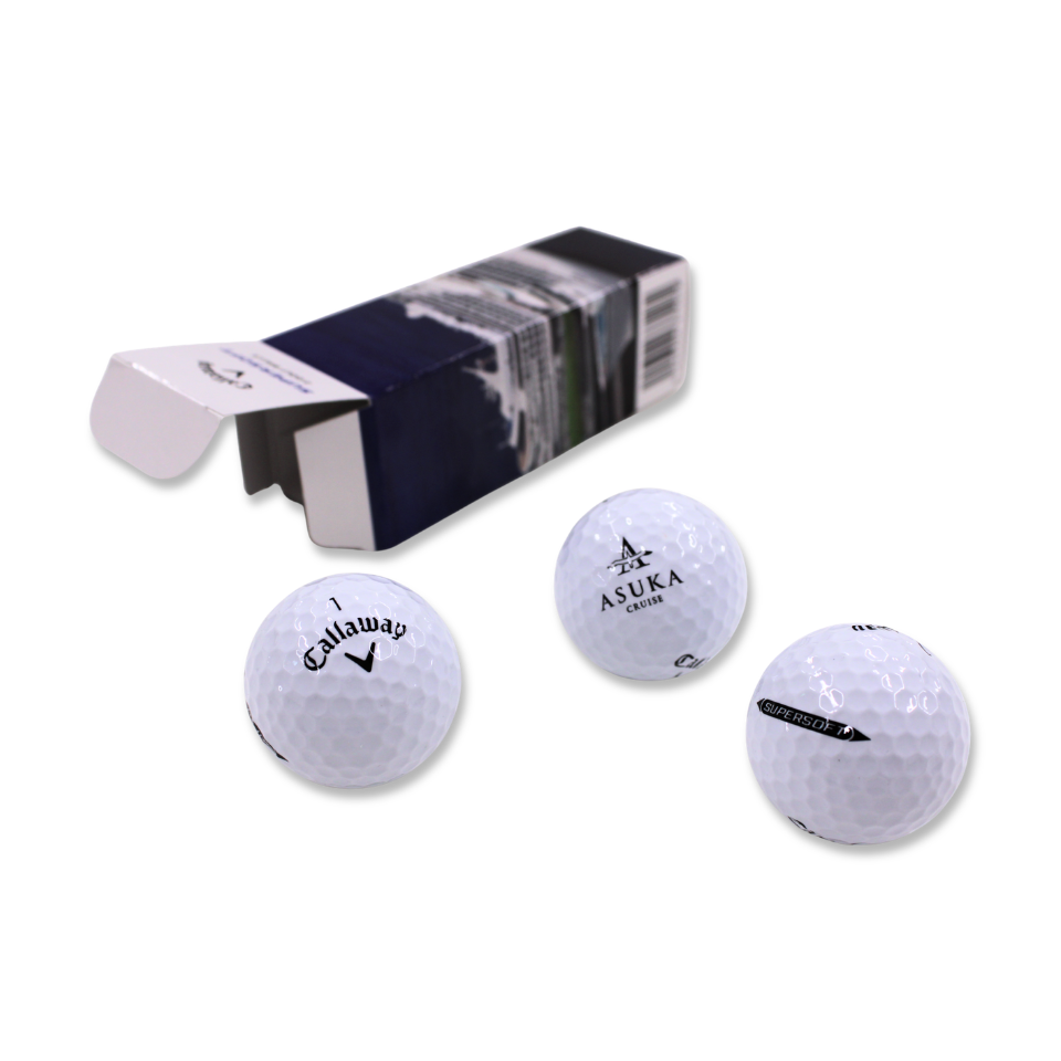 【必見‼️豪華】本格ゴルフクラブセット 13本 新品ボール1ダース付 ゴルフボール 1ダース Callaway SUPERSOFT 飛鳥クルーズオリジナル