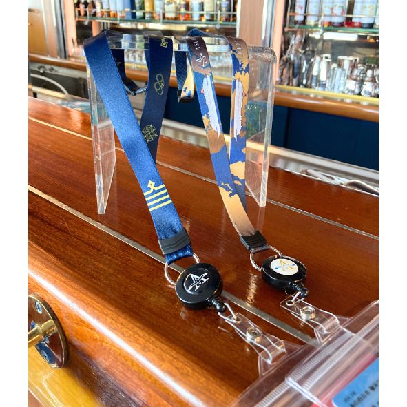 世界地図ネックストラップ 飛鳥クルーズオリジナル | 飛鳥クルーズ