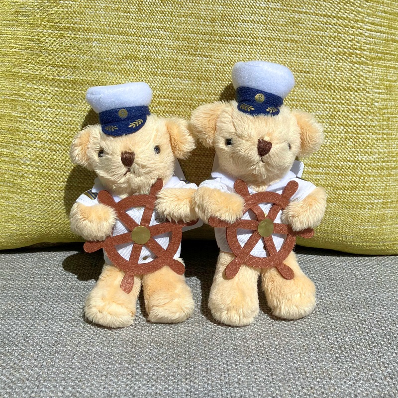 【新品未開封】限定品　飛鳥II クルーズ船　テディベア　2体セット Amazon.co.jp: 飛鳥クルーズ 限定ベア キャプテンベア くま