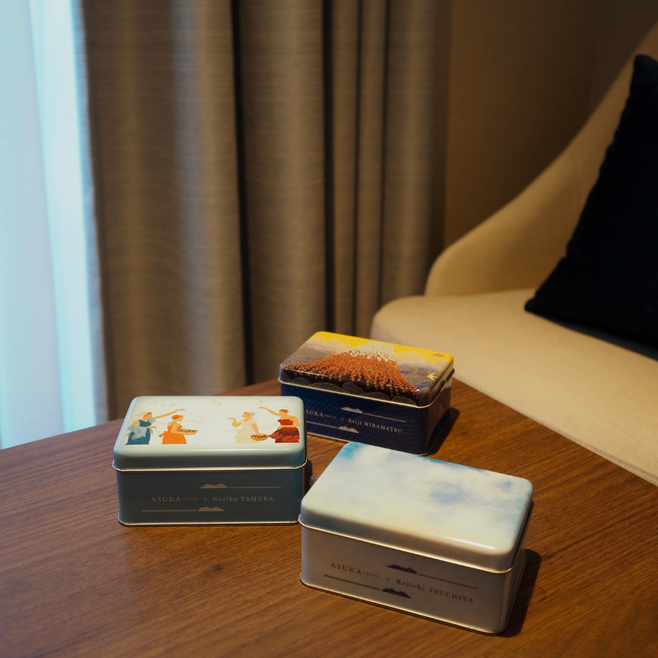 アートクッキー缶 飛鳥クルーズオリジナル | 飛鳥クルーズ オンライン