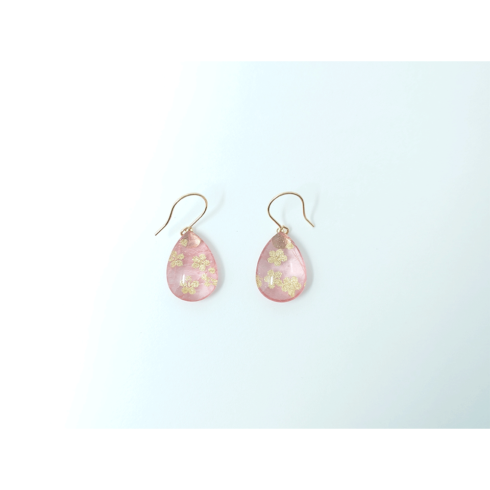 あいす【イヤリング】2点 E164 stainless - azuki chain pierce（pair）- silver – VAYA