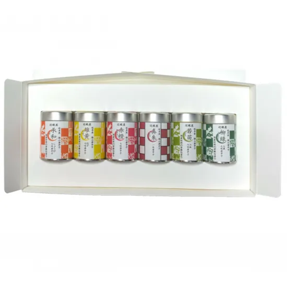 送料無料対象外】岐阜県 近縁屋七味唐辛子6種セット | 飛鳥クルーズ