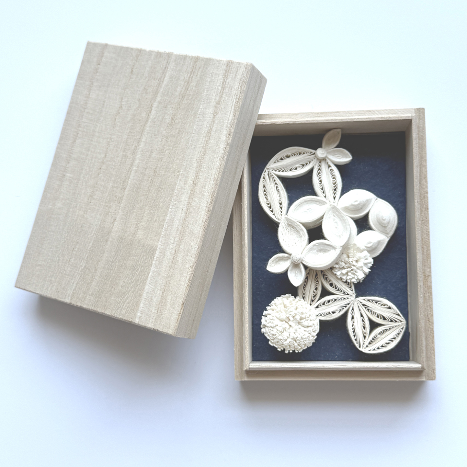 福井県 越前和紙縁起細工「神紙からの贈りもの」 -七宝- | 飛鳥