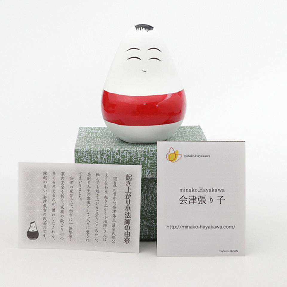 送料無料対象外】福島県 起き上がり小法師（大）赤 | 飛鳥クルーズ